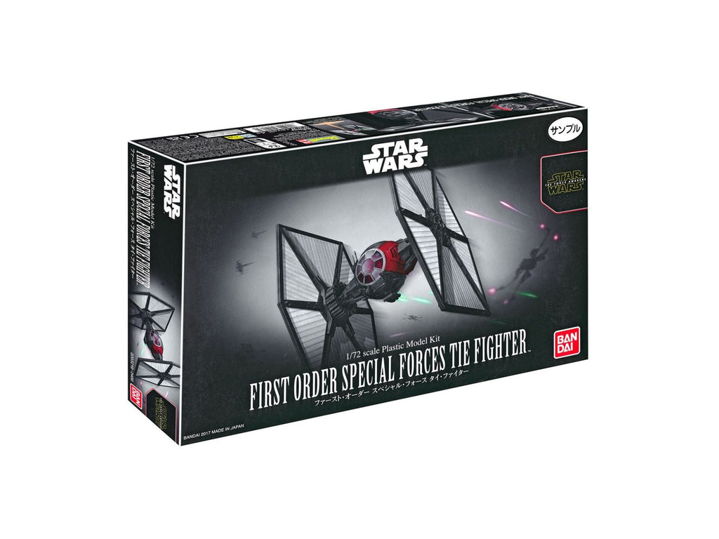 Star Wars First Order Special Forces TIE Fighter (Bandai) - Model Kit