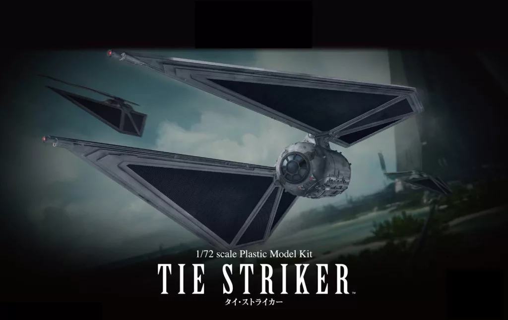 Star Wars Rogue One Tie Striker från Bandai – Detaljerat Modellbyggsatser utan Lim