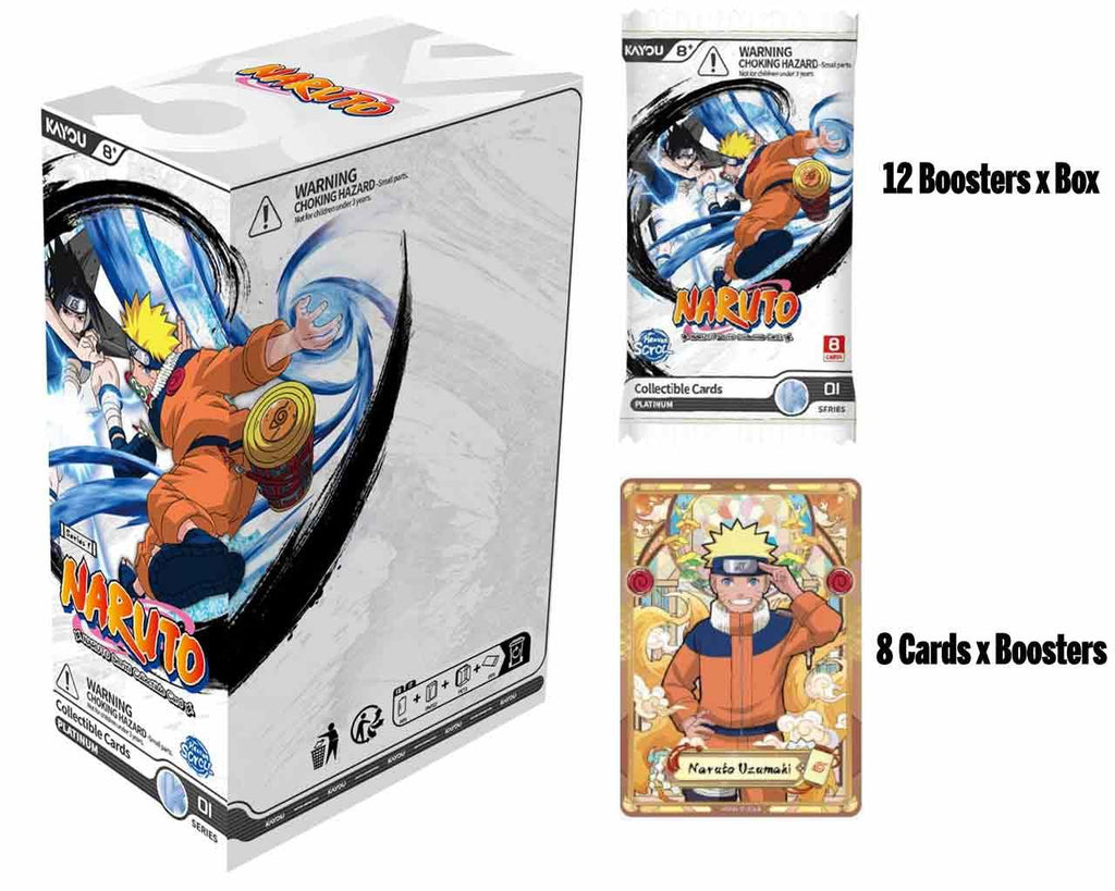 Kayou - Naruto - Heaven Scroll - Smriti Samlarkort Boosterbox (12)