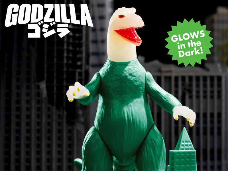 Toho Reaction Godzilla Modellbyggsats Glow Figur