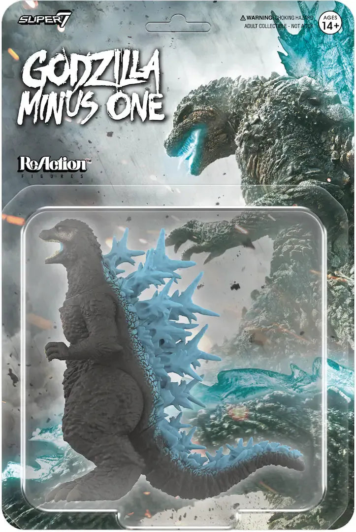 Toho Reaktion Godzilla Minus Ett Figur med Laddningsfunktion