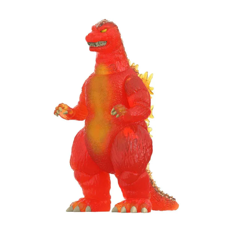 Toho Reaktion Wave 9 Godzilla 1989 Brinnande Figur