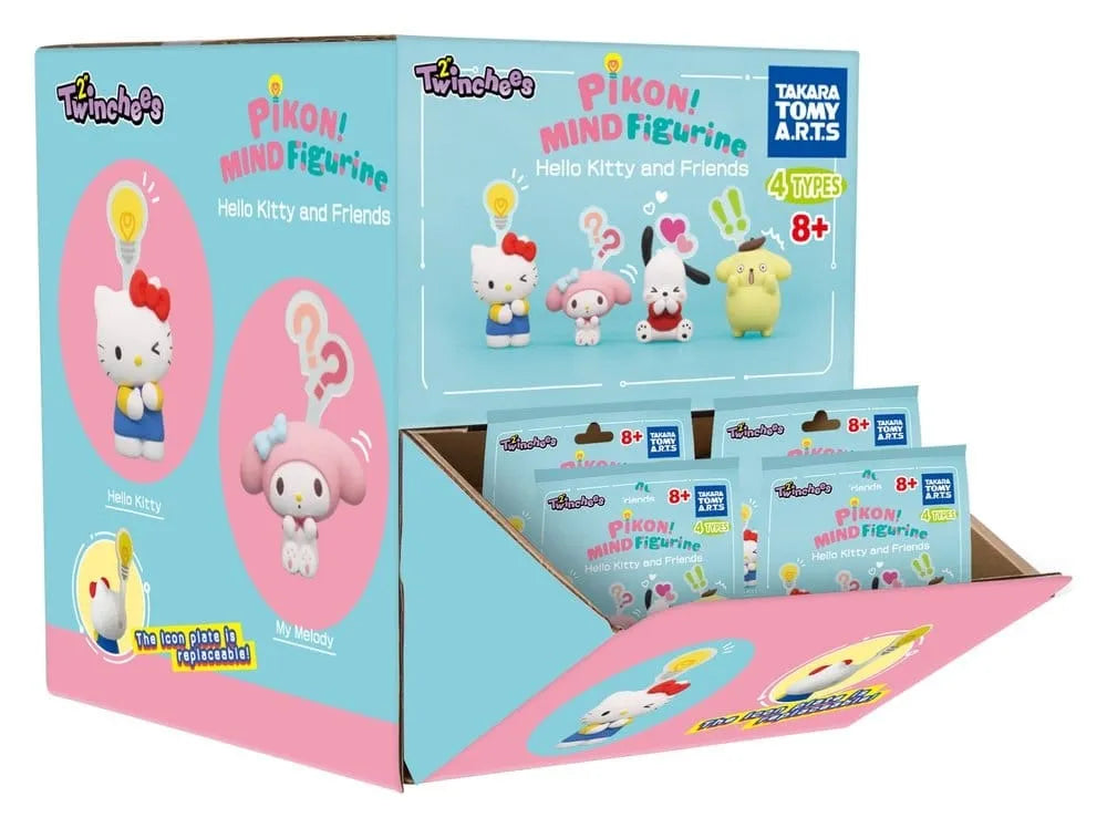 Hello Kitty and Friends Twinchees Pikon! Collectible Figure Display (24)