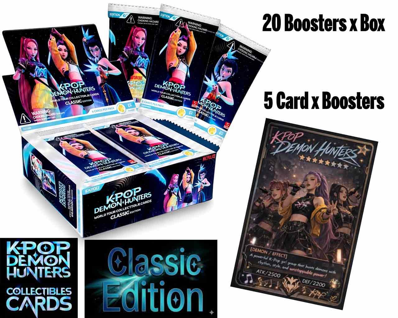Kayou - K-pop Demonjägare - Klassisk Edition - Samlarkort Booster Box (20)