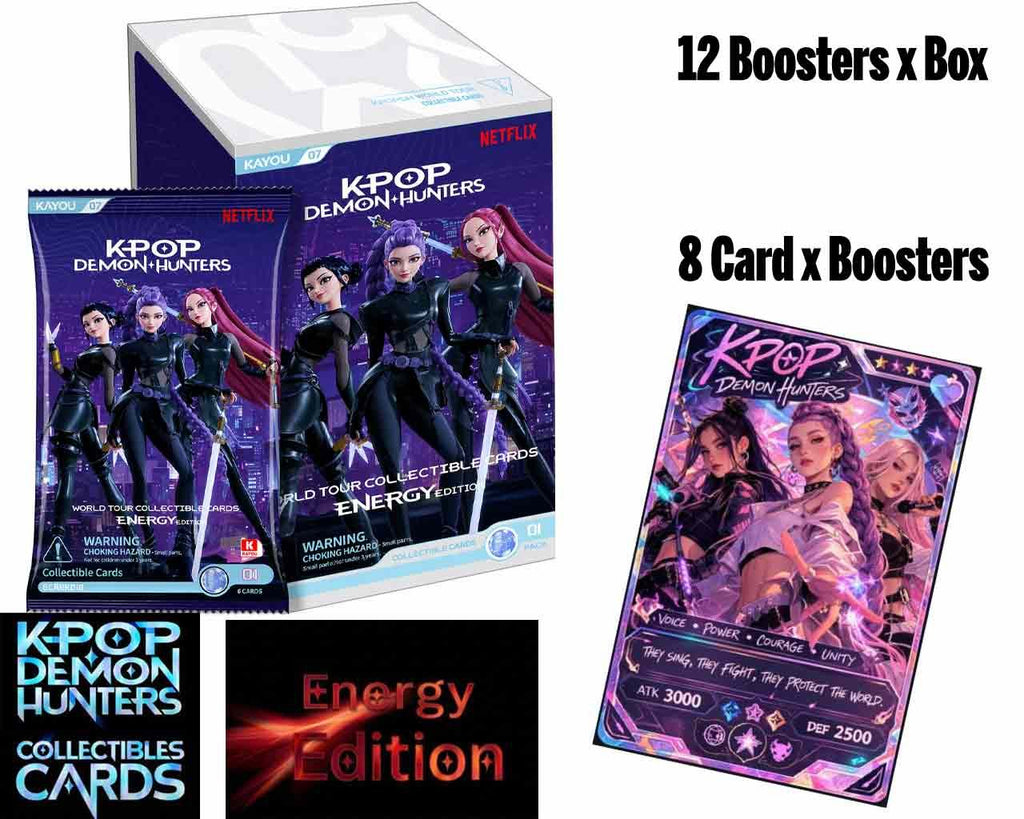 Kayou - K-pop Demonjägare - Energiutgåva - Samlarkort Booster Box (12)