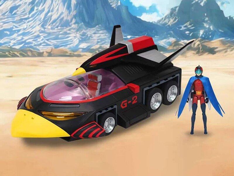 Gatchaman II G-2 Condor Attacker with Joe The Condor 1/24 Scale Set