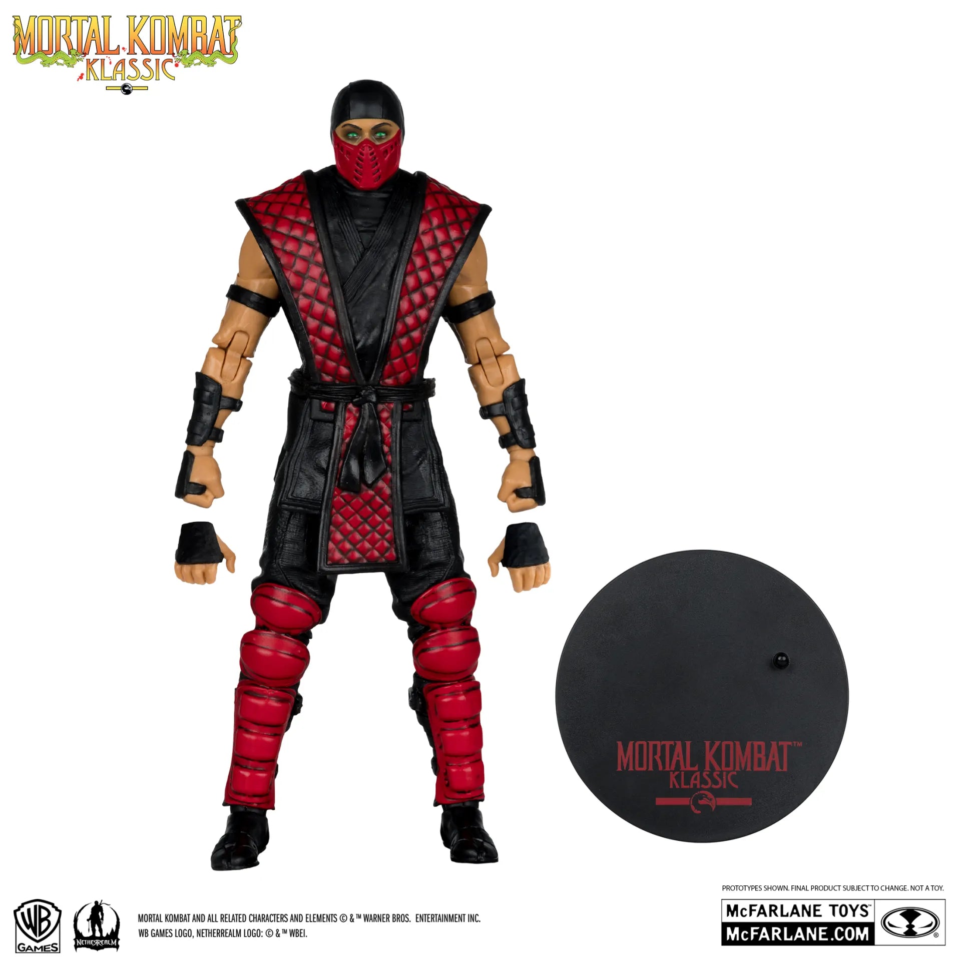 Mortal Kombat Klassics 7-tums Wave 4 Ermac Actionfigur