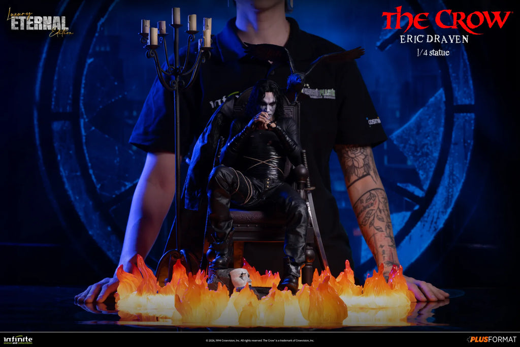 The Crow Eric Draven Luxury Eternal Edition 1/4 Plus Size Figure