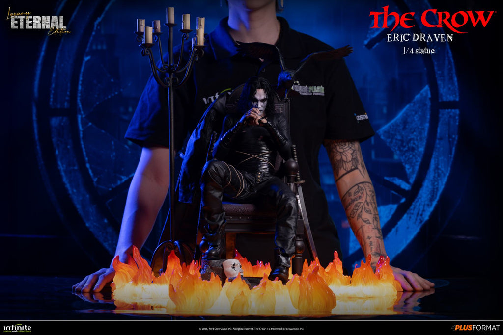 The Crow Eric Draven Luxury Eternal Edition 1/4 Plus Size Figure