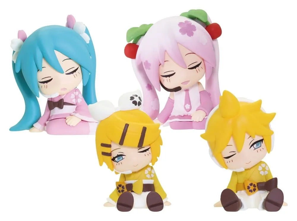 Hatsune Miku Twinchees Lil' Sleepers Vol 3 Collectible Figures Display (24)