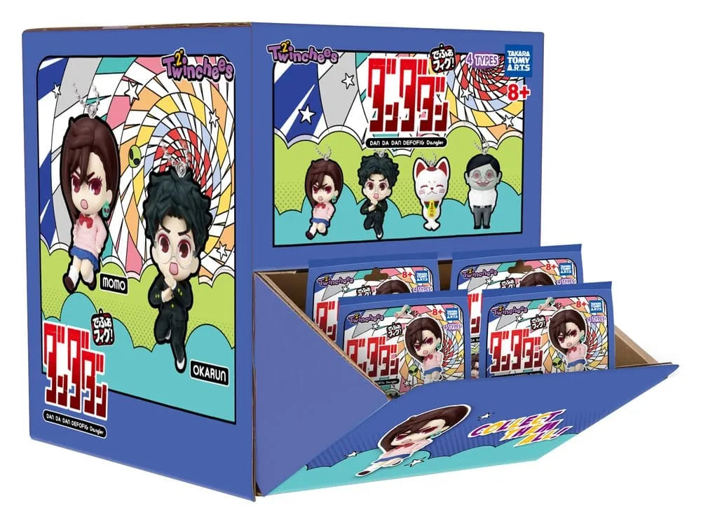 Dan Da Dan Twinchees Defofig Figurine Dangler Display (24-pack)
