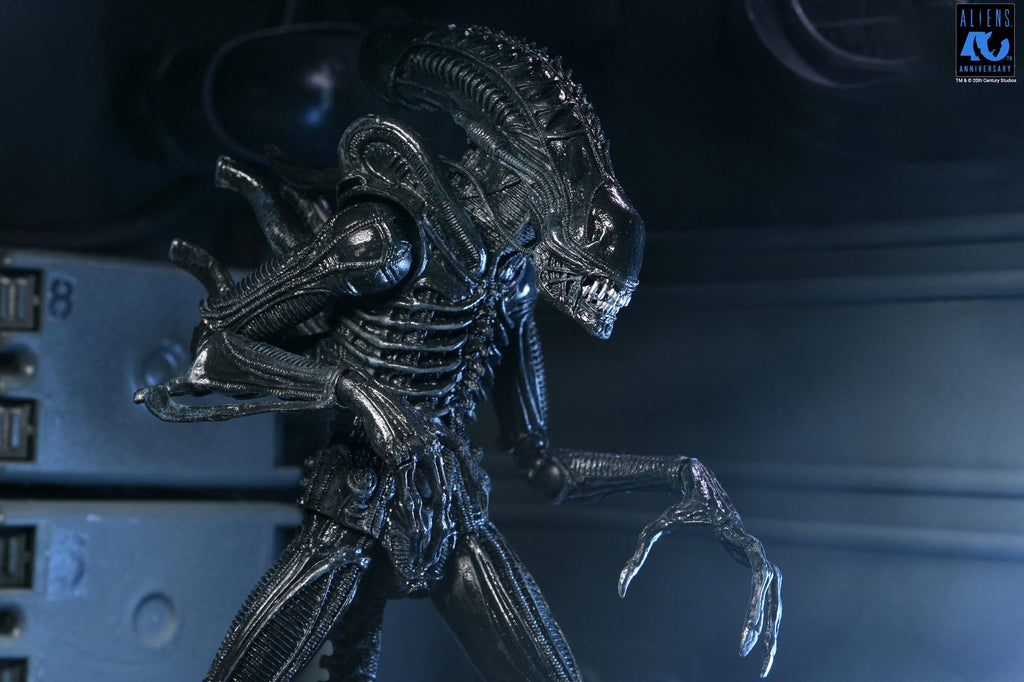 Aliens 40th Anniversary Warrior Xenomorph Black Ultimate Action Figure