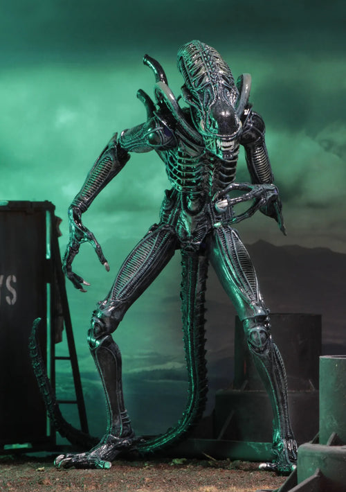 Aliens Alien Warrior Blå 1986 Ultimata Samlarfiguren