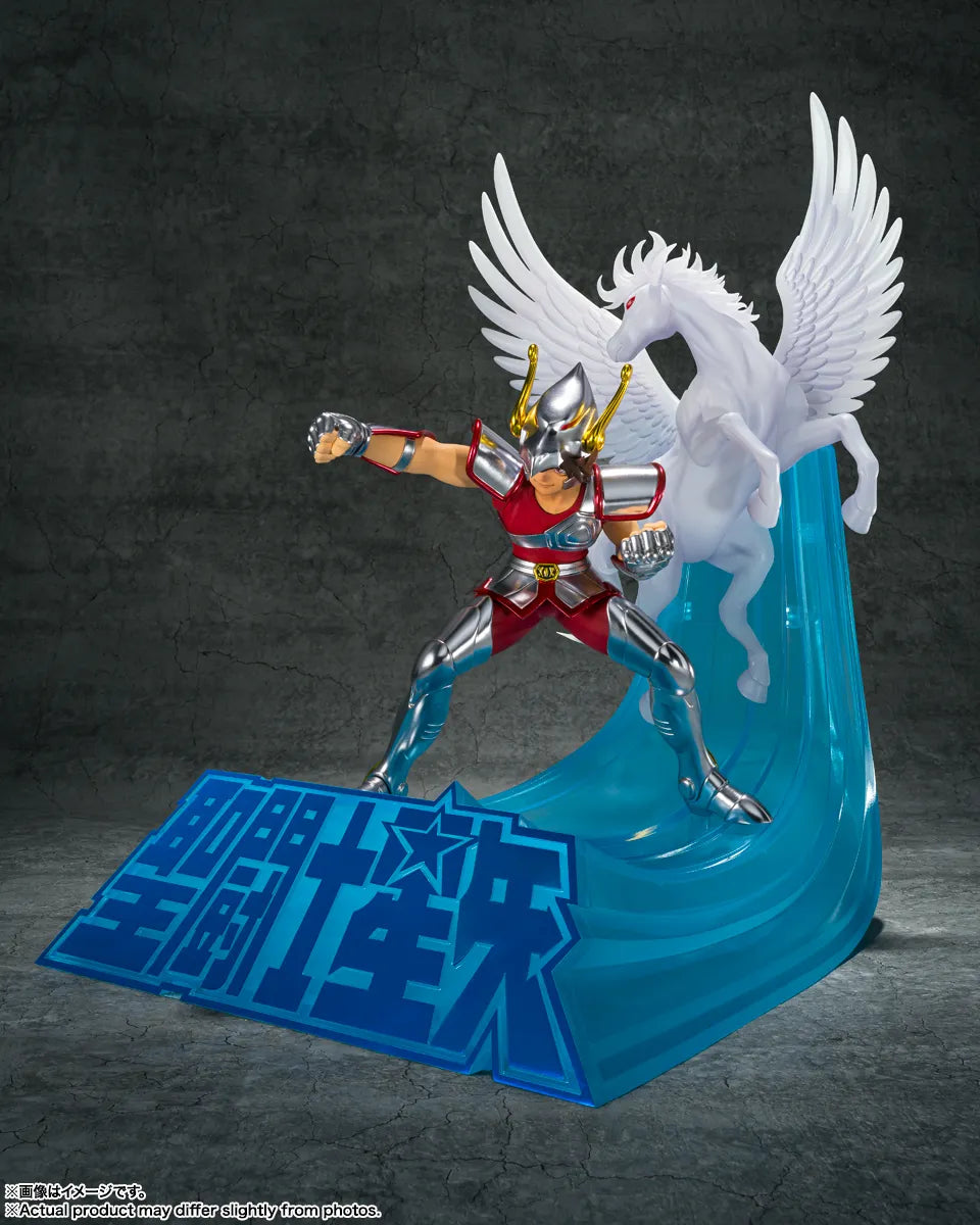 Saint Seiya Pegasus Första Bronsdräkt Figuarts Zero Metalleffekt