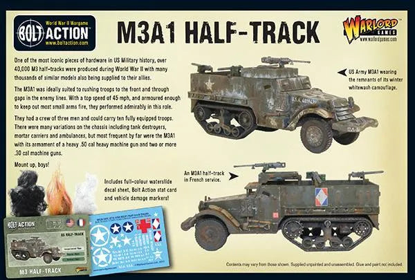 Bolt Action Halvbandvagn M3a1