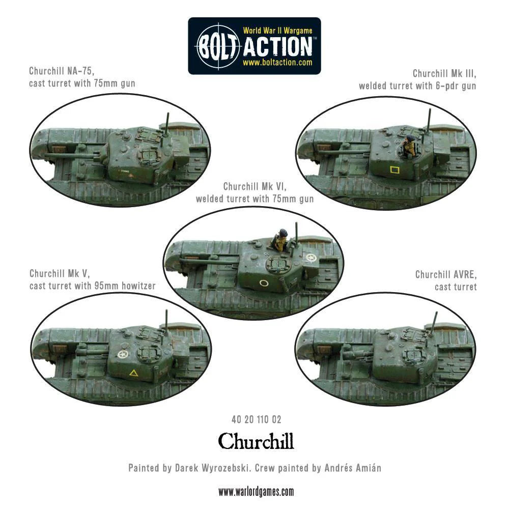 Bolt Action Churchill Infanteritank