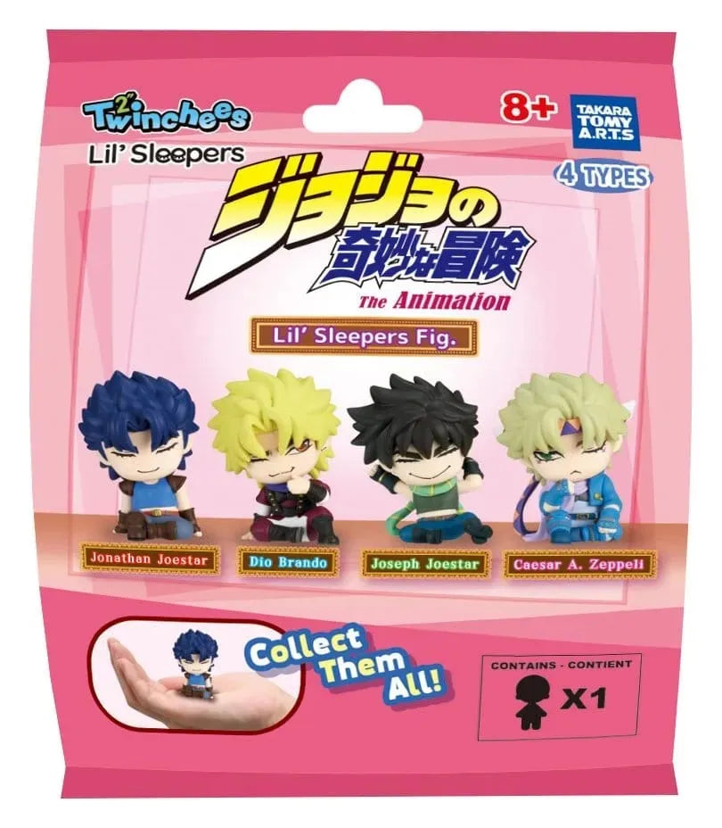 Jojo's Bizarre Adv.twinchees Lil' Sleepers Miniature Doll Display (24)