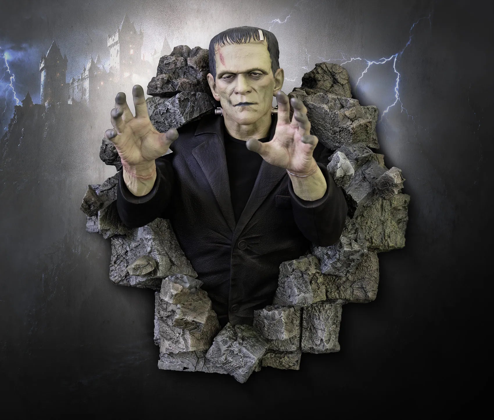 Frankenstein Life-Size Wall Sculpture