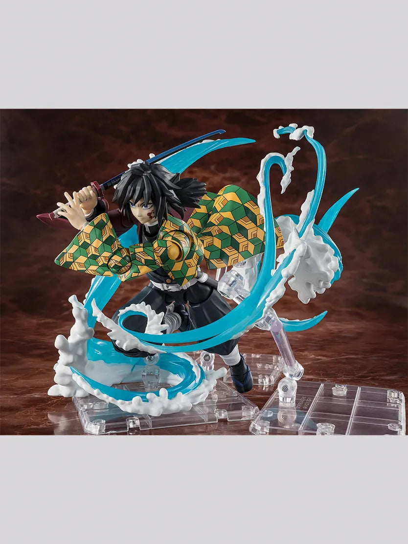 Demon Slayer Tanjiro och Giyu Vattenandnings-effektdelar Set