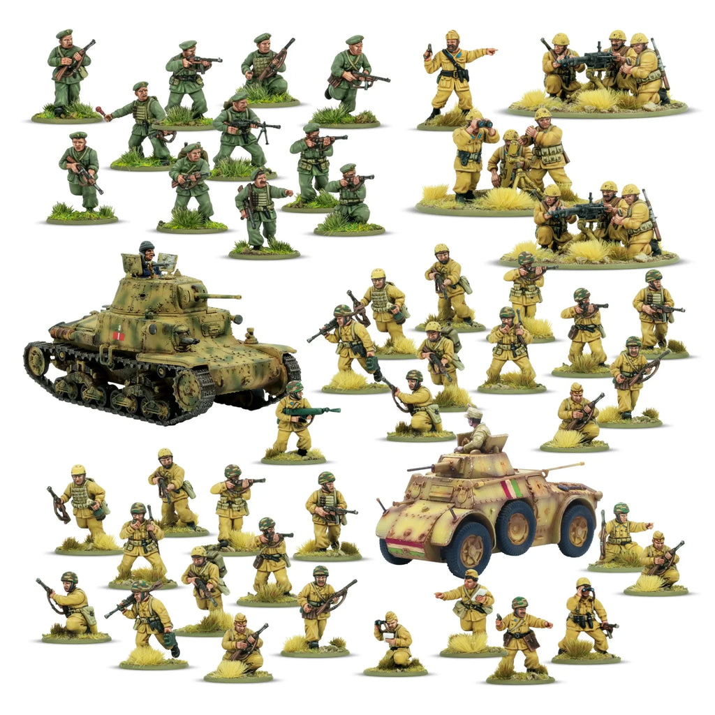 Bolt Action Lejon av Folgore Startarmé