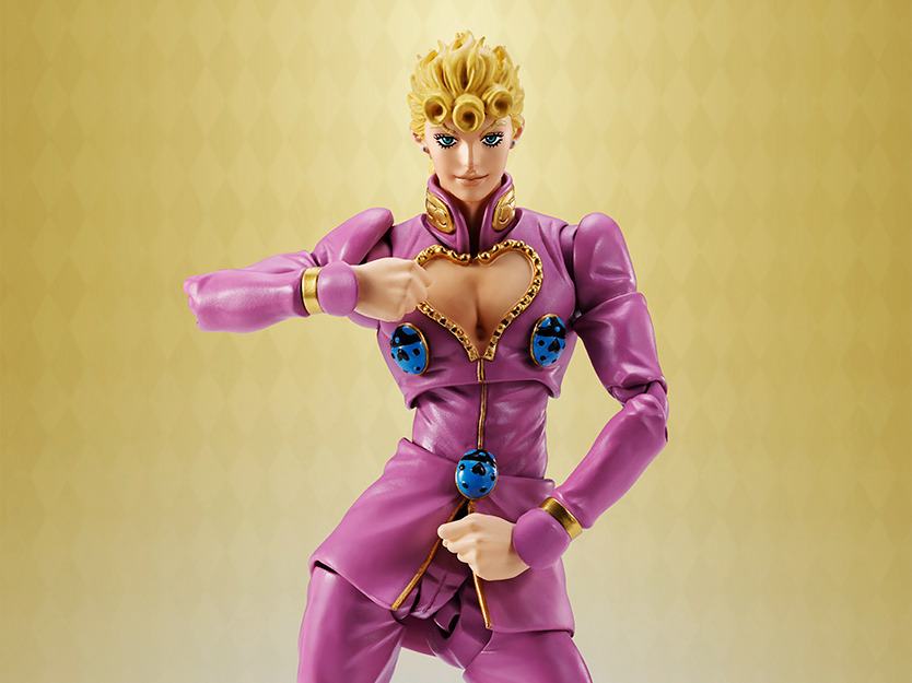 Jojo Bizarre Adventure Giorno Giovanna S.h.figuarts Actionfigur