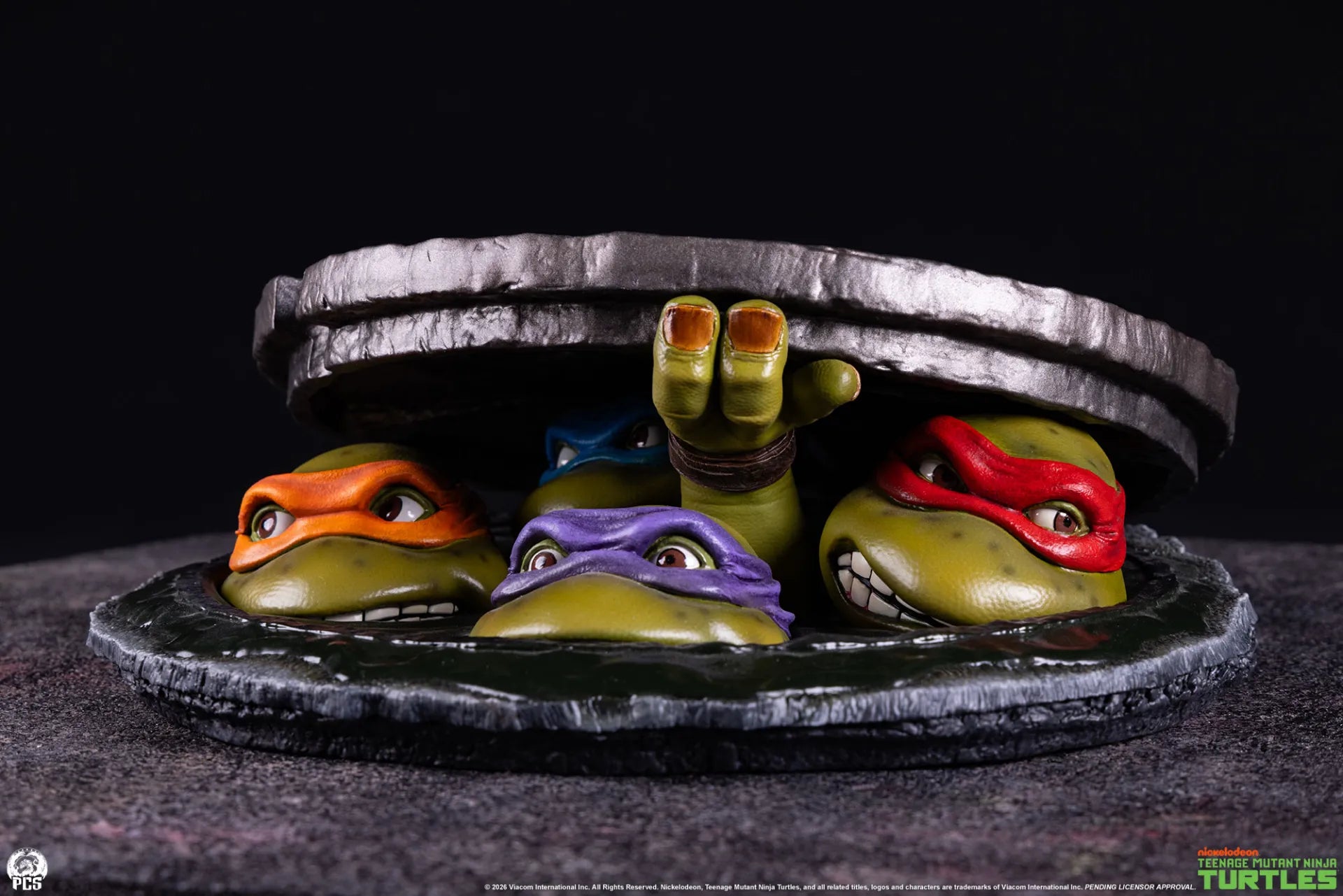 TMNT Underground 1:4 Skala Bordsversion