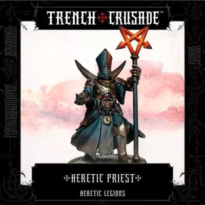 Trench Crusade Kättarpräst Spets- och Stavvapen med Kniv