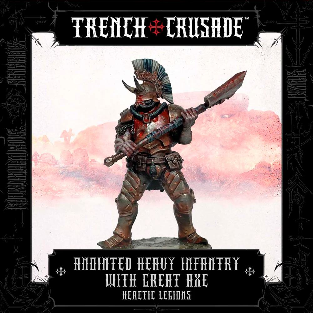 Trench Korsfarare Smord Yxa