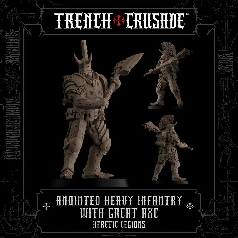 Trench Korsfarare Smord Yxa
