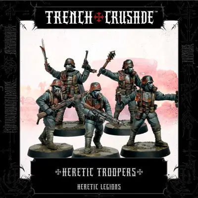 Trench Crusade Heretic Troopers Flera Delar