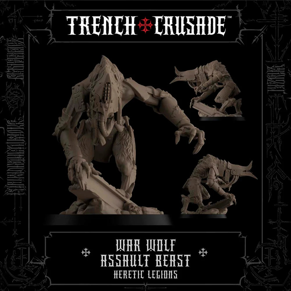 Trench Crusade War Wolf byggsats