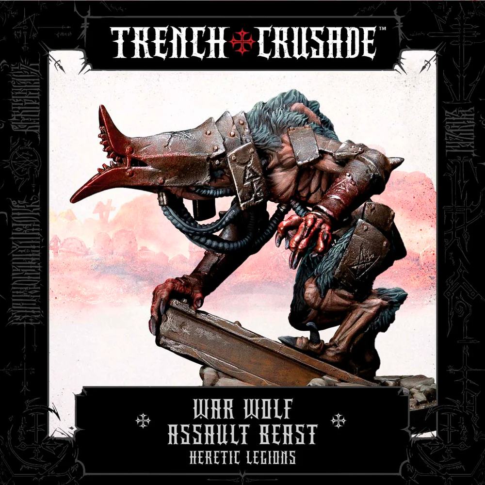 Trench Crusade War Wolf byggsats