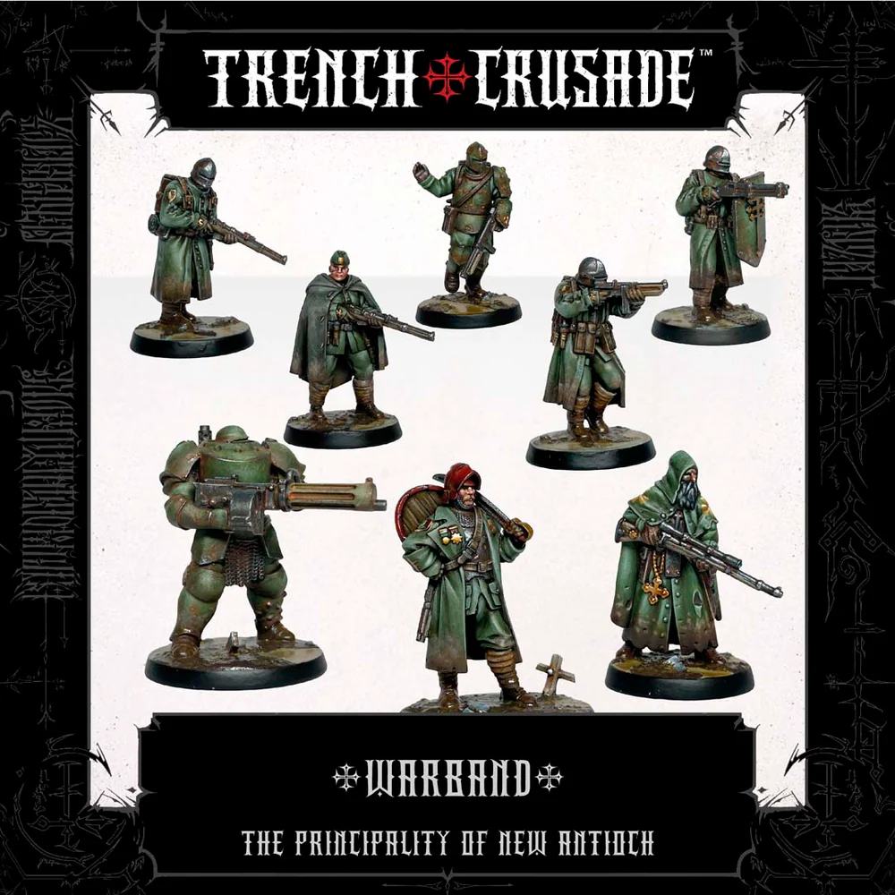 Trench Korsfarare Ny Antiochia Krigsband