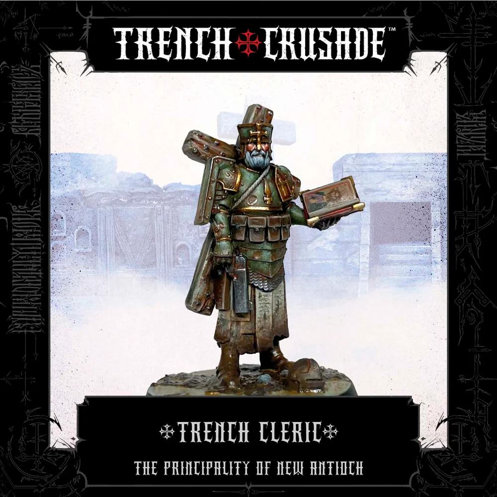 Trench Crusade Skytteklerik med Bokpistol