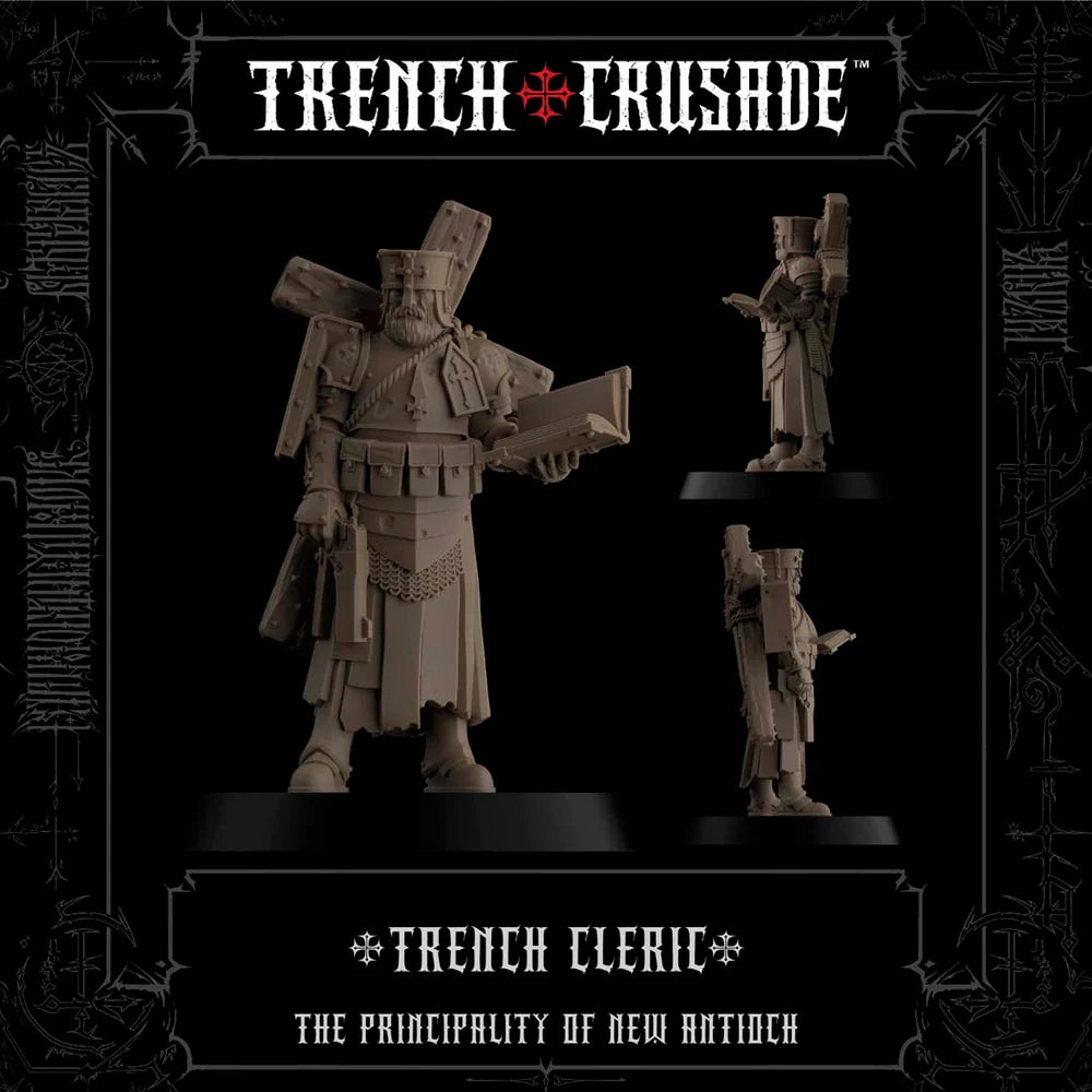 Trench Crusade Skytteklerik med Bokpistol