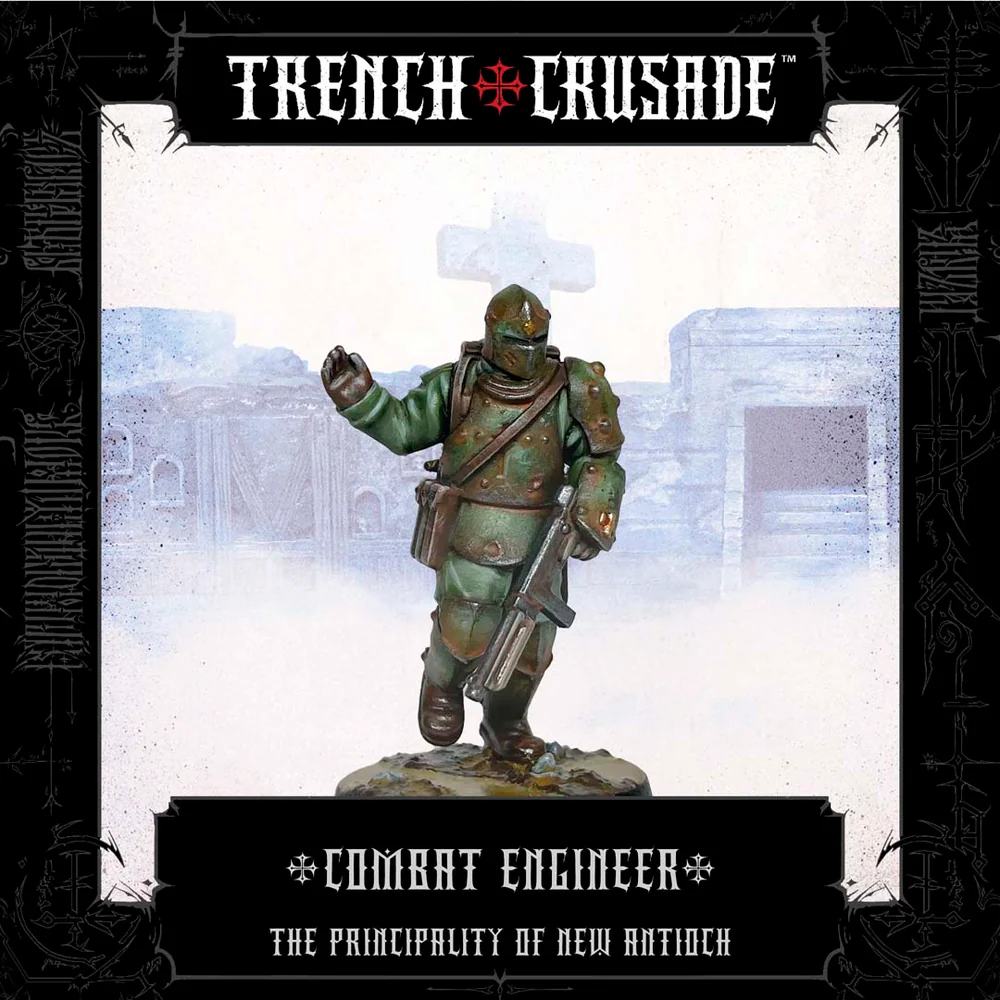 Trench Crusade Stridsteknikers Satchel Charge, Kulsprutepistol