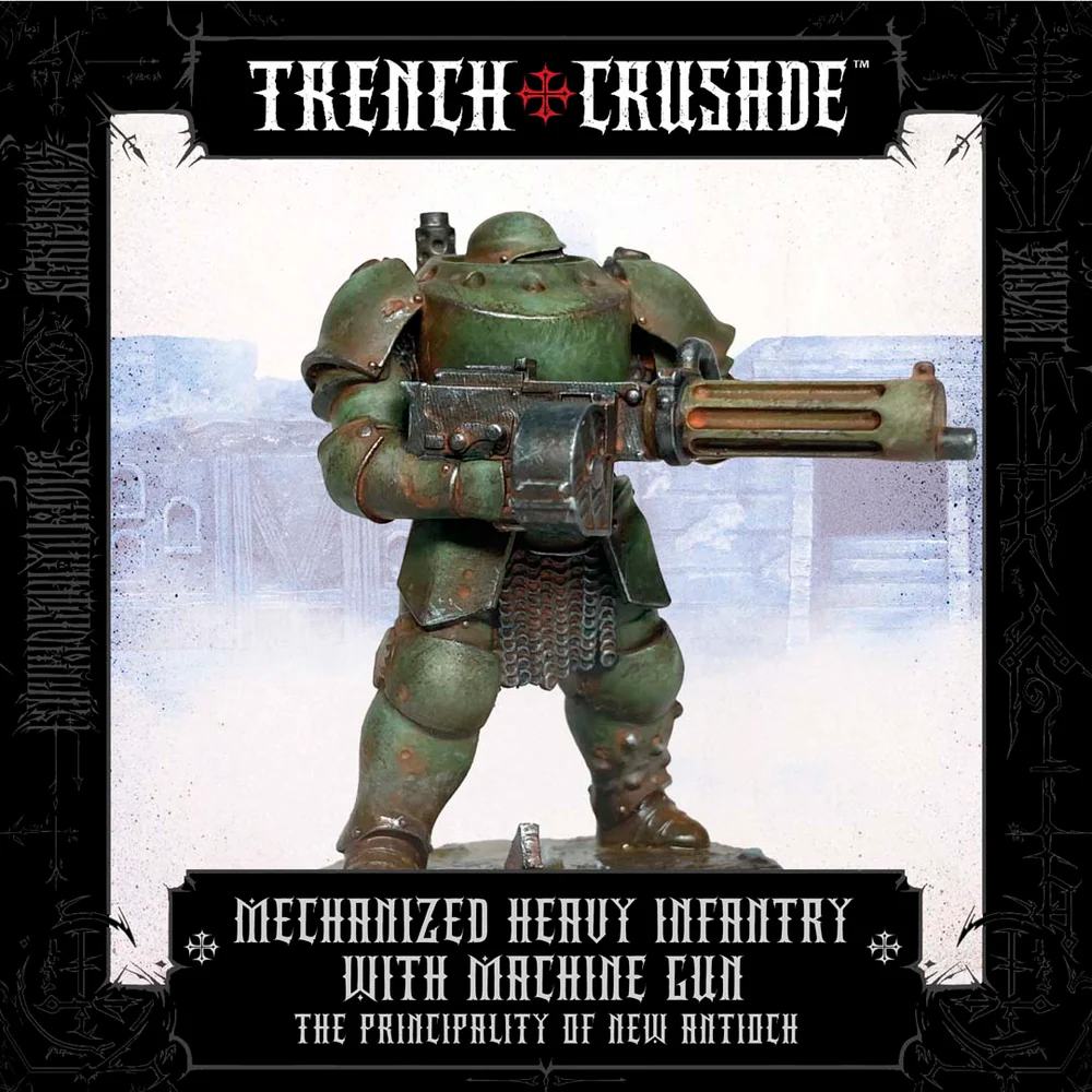 Trench Crusade Tungt Mekaniskt Infanteri Maskingevär