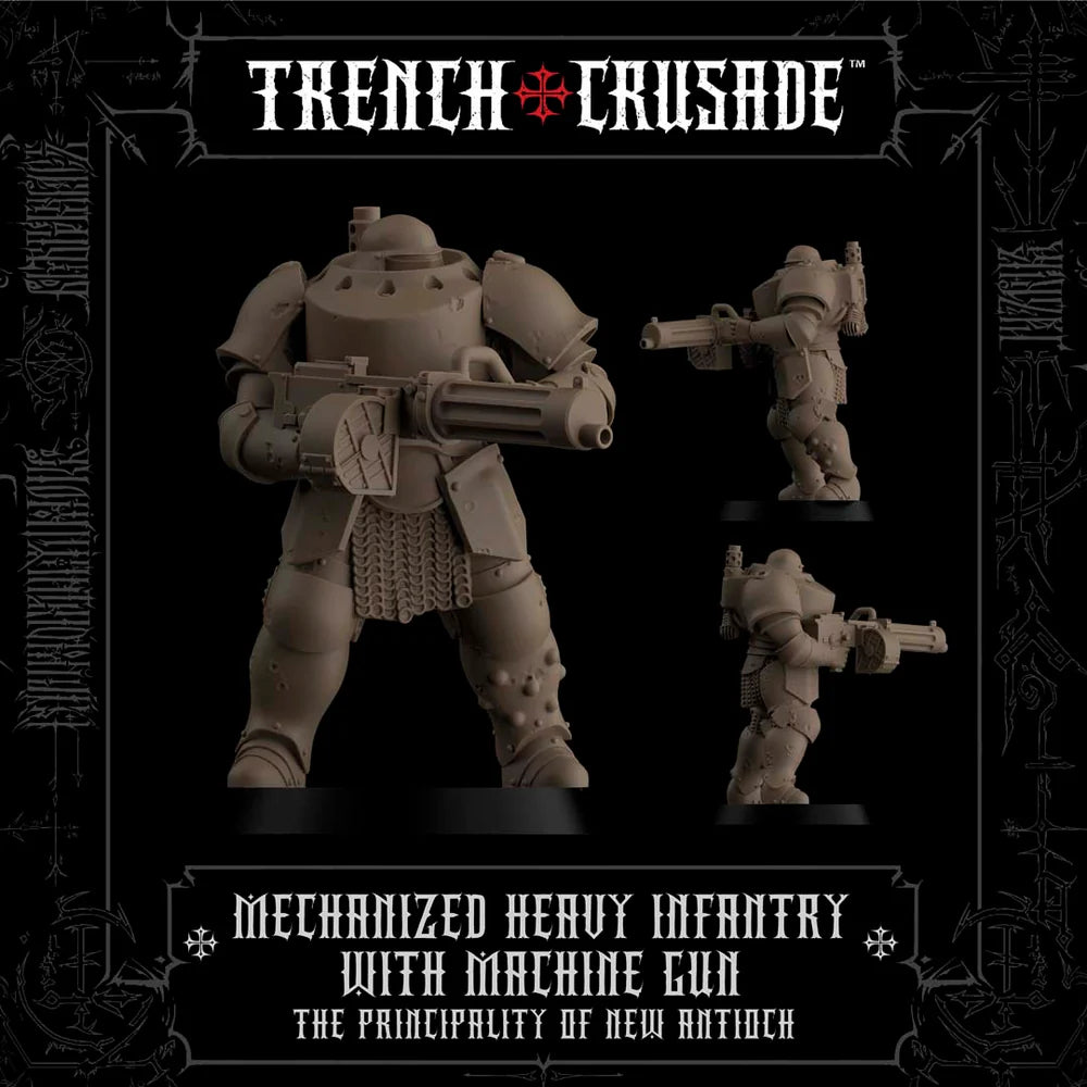 Trench Crusade Tungt Mekaniskt Infanteri Maskingevär