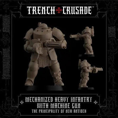 Trench Crusade Tungt Mekaniskt Infanteri Maskingevär