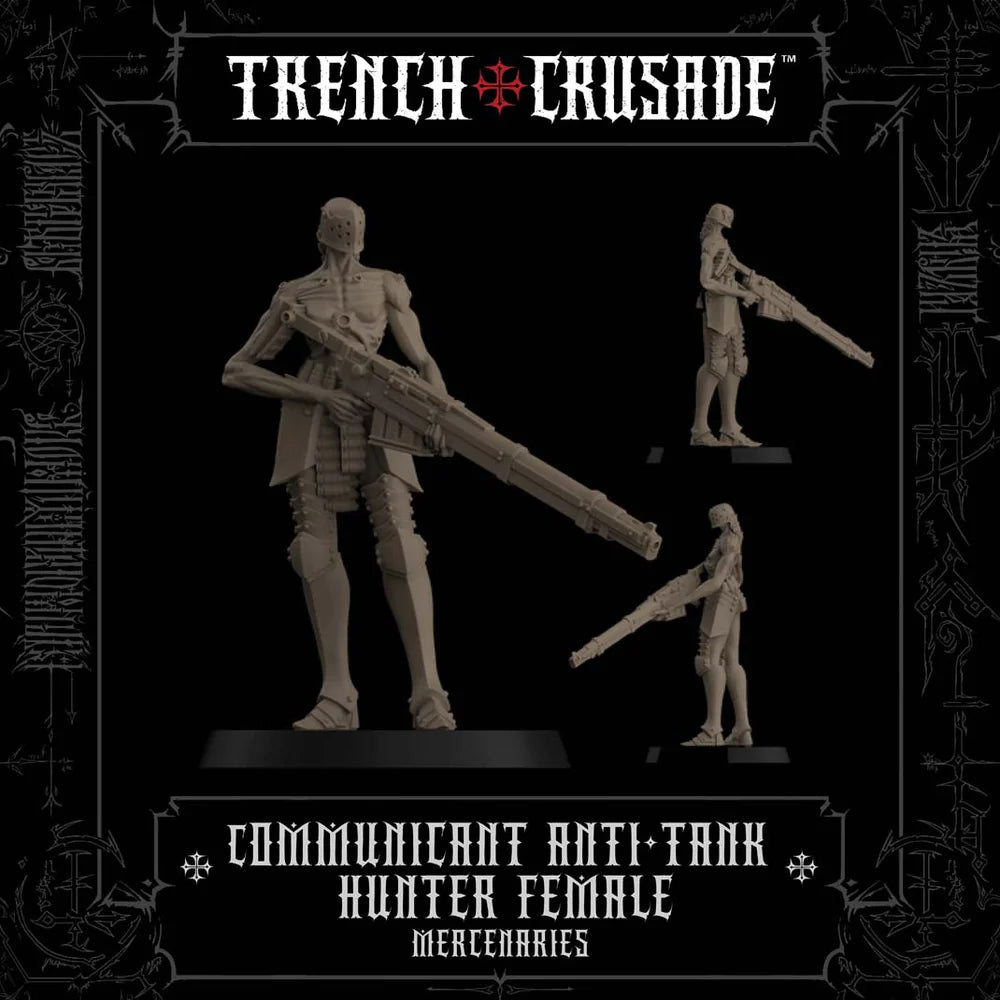 Trench-kampanjens Crusade-stridsvagnsjägare, kvinnlig modell