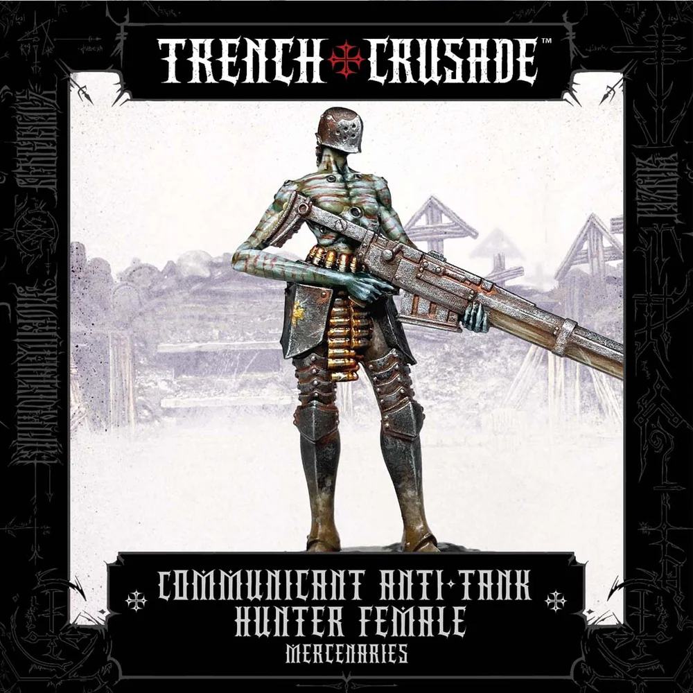 Trench-kampanjens Crusade-stridsvagnsjägare, kvinnlig modell