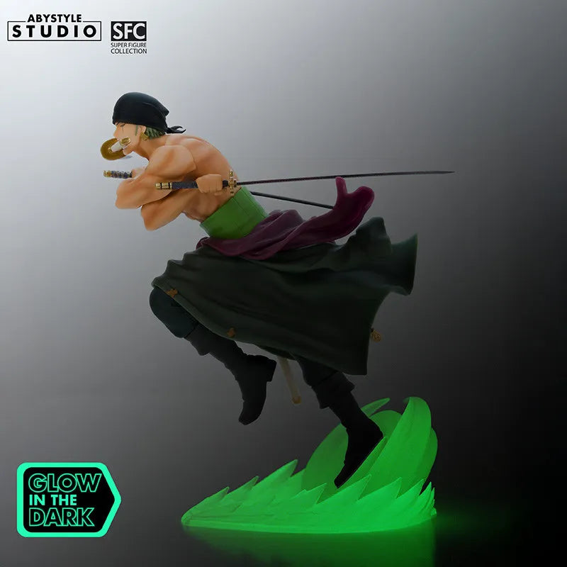 One Piece Zoro Lysande Figur i Mörker 1/10 Super Figure Collection