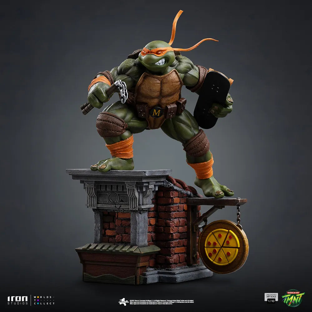 Teenage Mutant Ninja Turtles Michelangelo Released 1/10 Figure