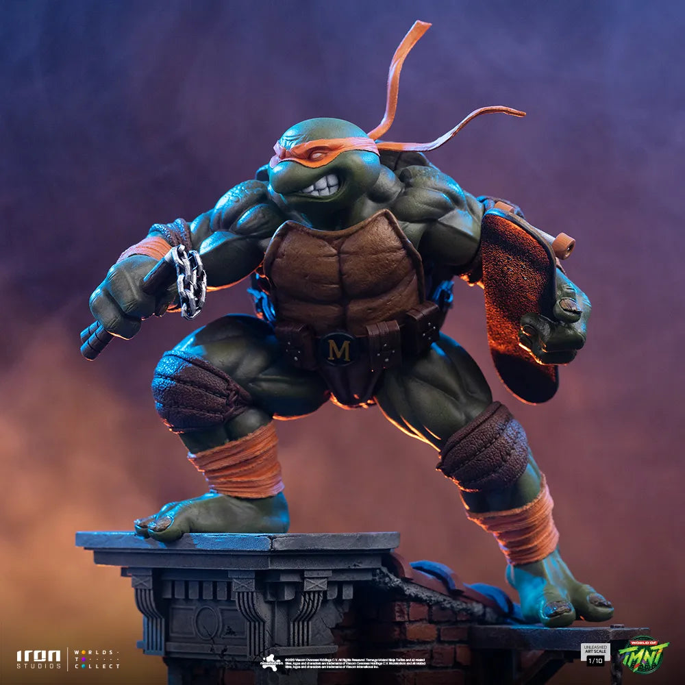Teenage Mutant Ninja Turtles Michelangelo Released 1/10 Figure
