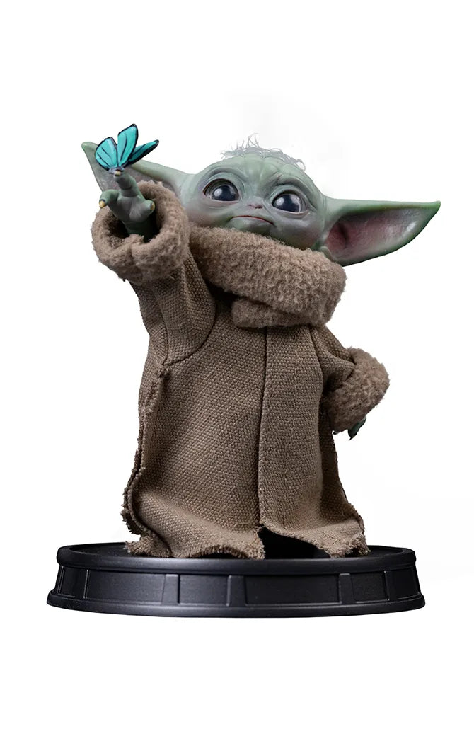 Mandalorian och Grogu Film Grogu Fjäril Wonder 1/4 Legacy Figur