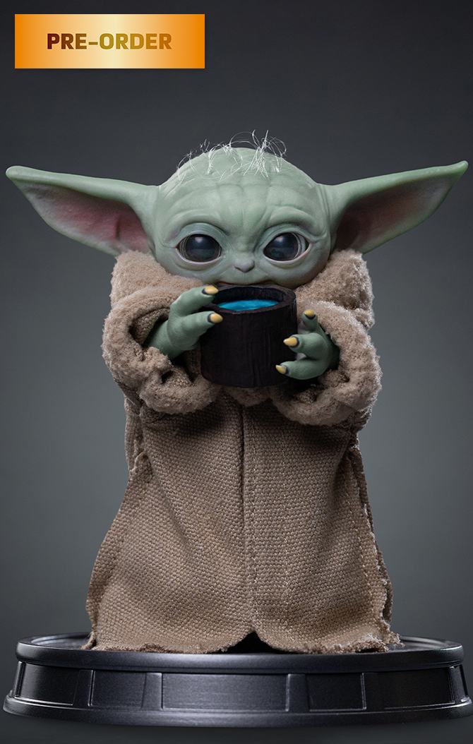 Mandalorian & Grogu Filmfigur Grogu Alltid Hungrig 1/4 Legacy Figur