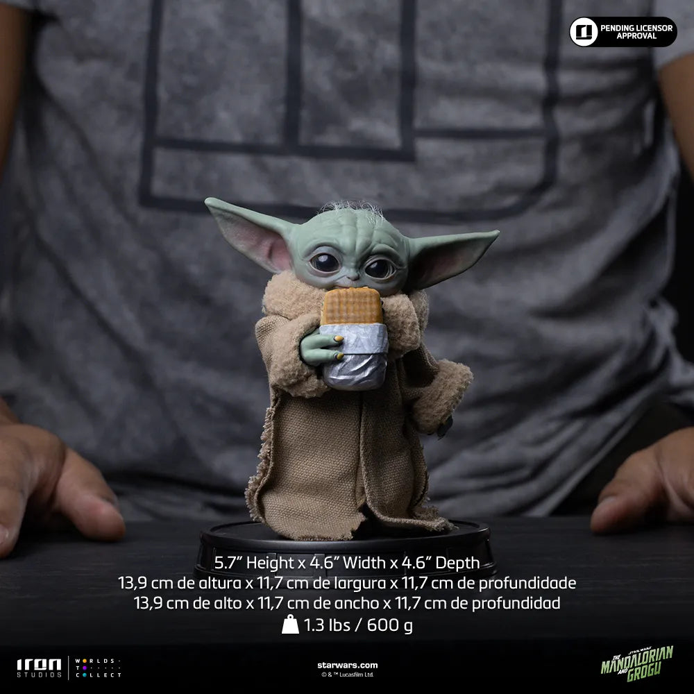 Mandalorian & Grogu Film Grogu Matvagn Snacks 1/4 Legacy Figur