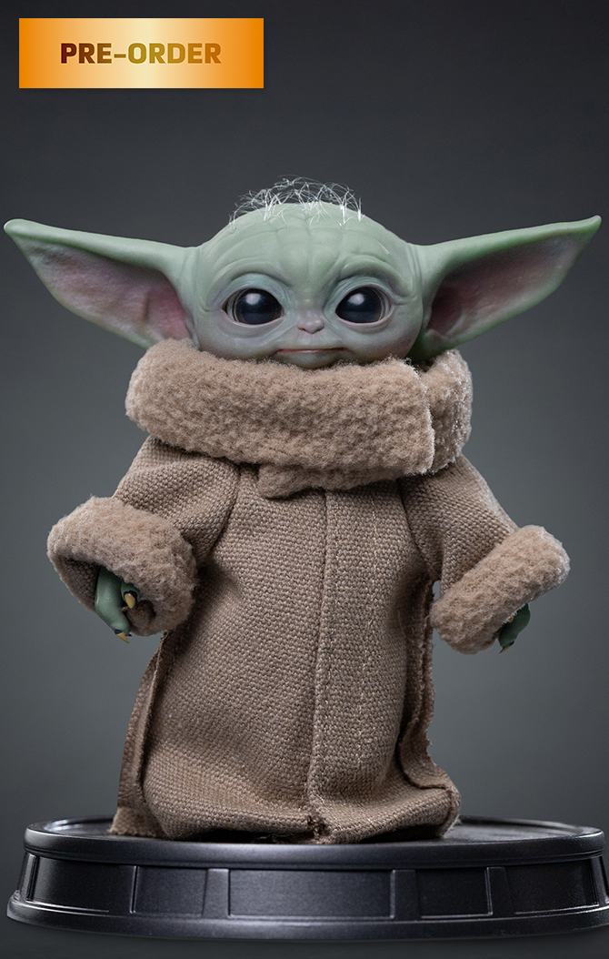Mandalorian & Grogu Filmfigur Grogu Alltid Nyfiken 1/4 Legacy Figur
