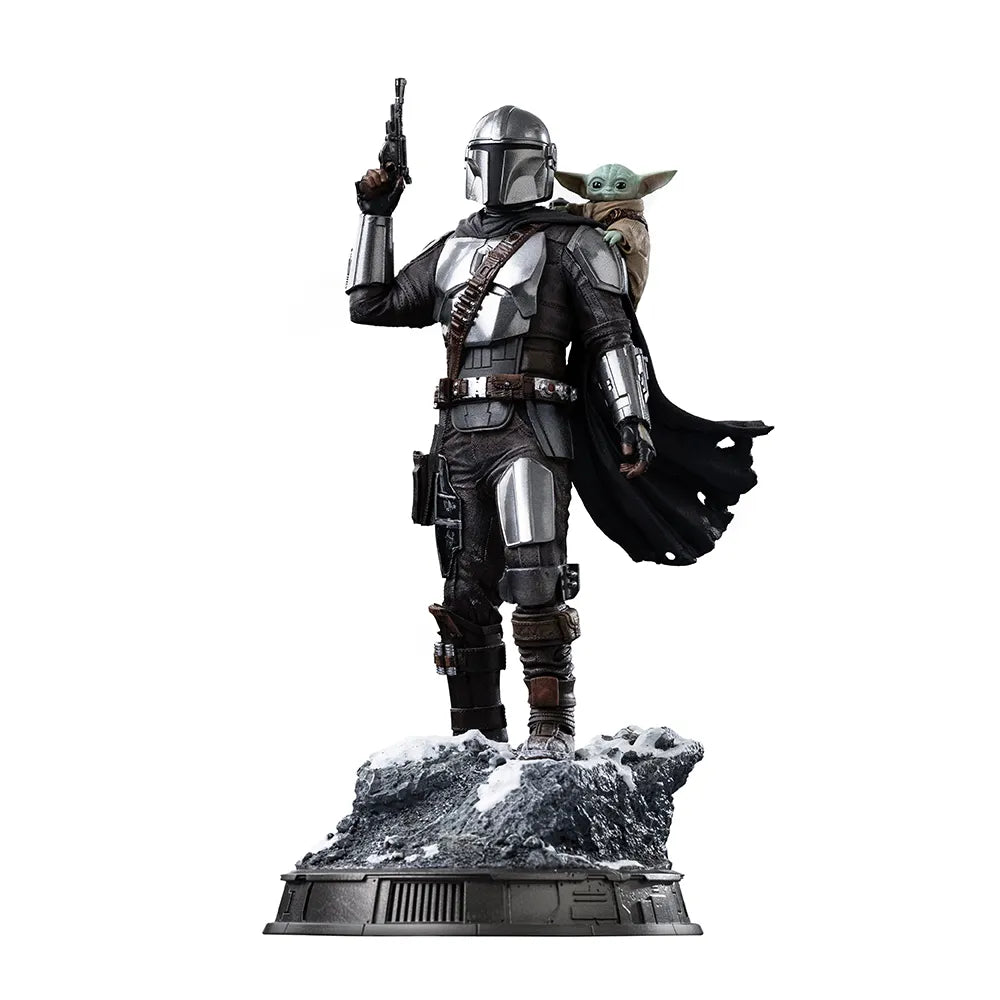 Mandalorian and Grogu Movie Statue The Mandalorian Legacy Replica 1/4 Scale
