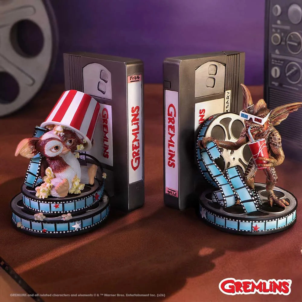Gremlins Bokstöd – Retro VHS Band Design